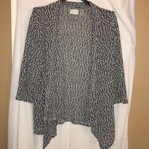 Alfred Dunner black and white sweater